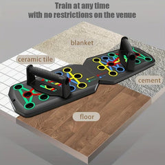𝐌𝐚𝐱𝐏𝐮𝐬𝐡™ Portable Push-up Training Board
